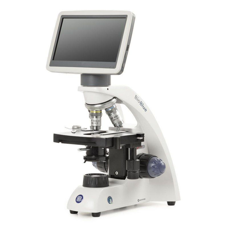 Euromex EBB-4220-LCD Compound brightfield microscope LCD screen microscope, 400x magnification, semi-plan, LED