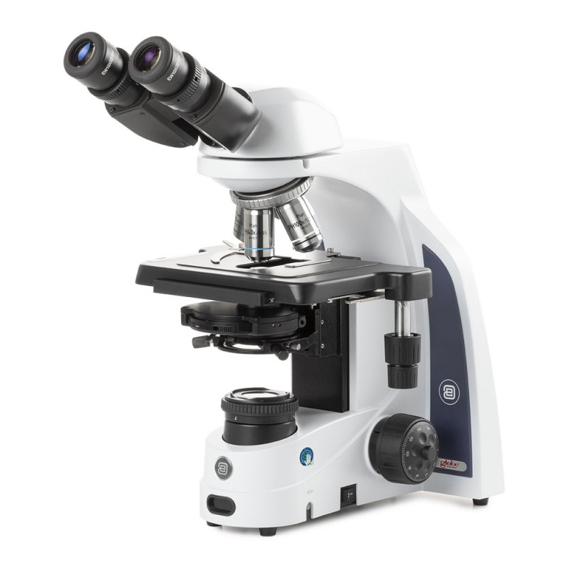 Euromex EIS-1152-PLPHI Compound phase contrast microscope Binocular head, 1000x magnification, Plan infinite Phase Contrast, Dark Field, Koehler LED