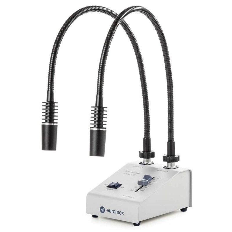 Euromex ELE-5207 Light source Cold light source with two flex LED arms