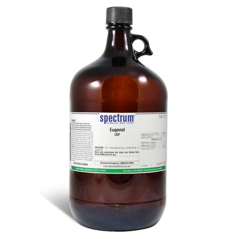 Spectrum Chemical EU110-4LTGL Eugenol, USP 4L, 1/EA