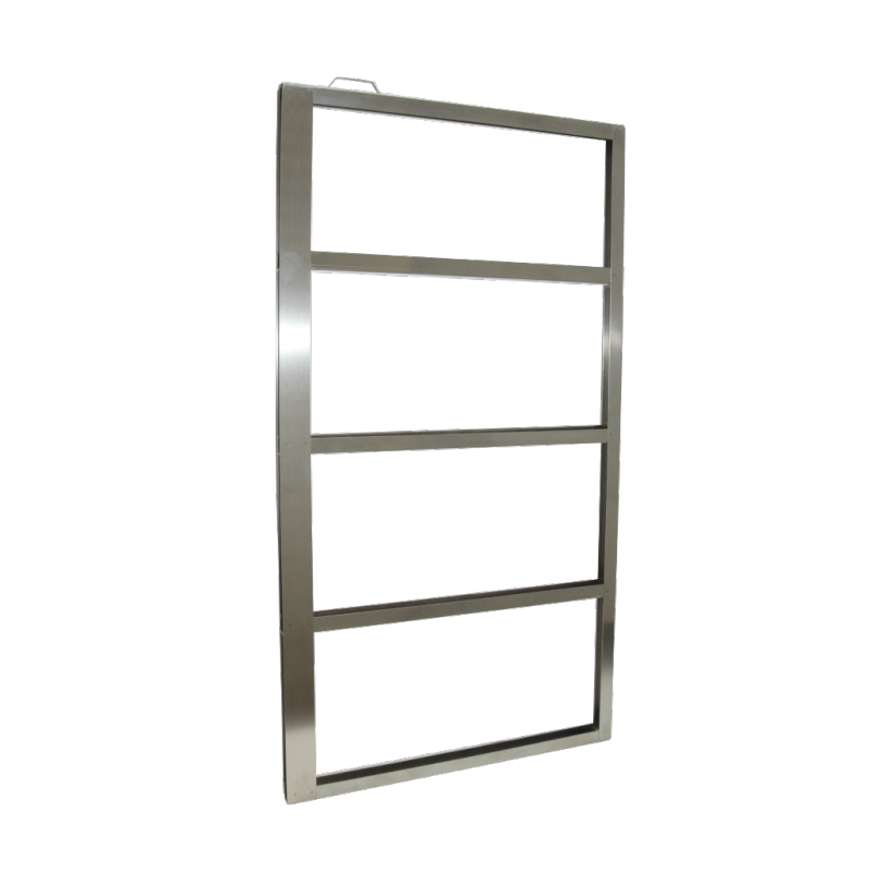 Crystal Industries F-C-1000-4 Stainless Steel Frame for 4 C-1000 Aluminum Canisters