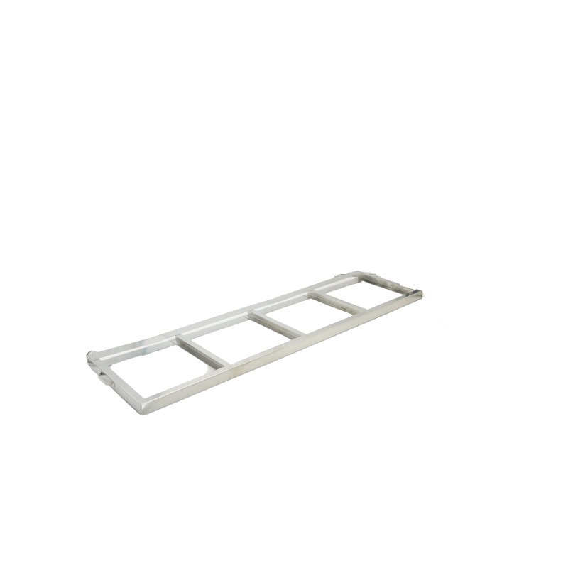 Crystal Industries F-C-4R2110-4 Stainless Steel Frame for four BAXTER/FENWAL C-4R2110 Aluminum Canisters.