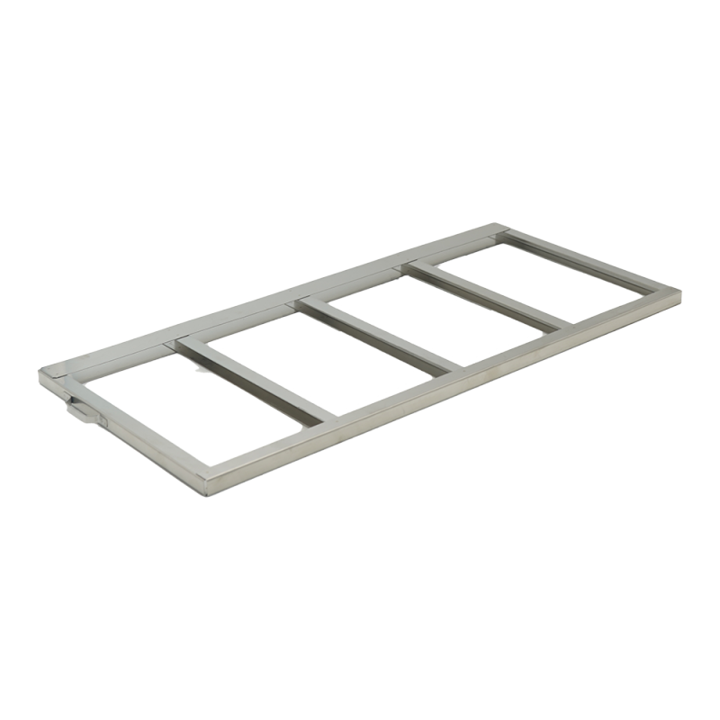 Crystal Industries F-C-4R9957-4 Stainless Steel Frame for four BAXTER/FENWAL C-4R9957 Aluminum Canisters.