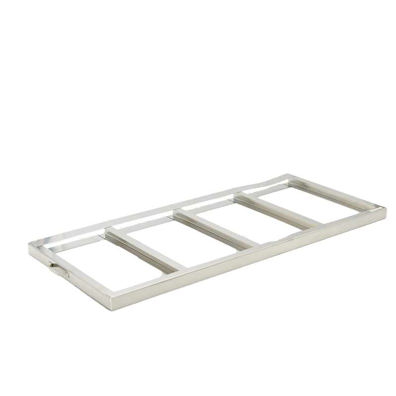 Crystal Industries F-C-4R9959-4 Stainless Steel Frame for four BAXTER/FENWAL C-4R9959 Aluminum Canisters.
