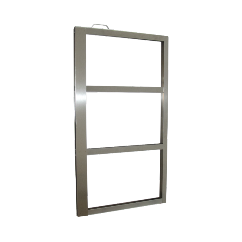 Crystal Industries F-C-750-3 Stainless Steel Frame for 3 C-750 Aluminum Canisters