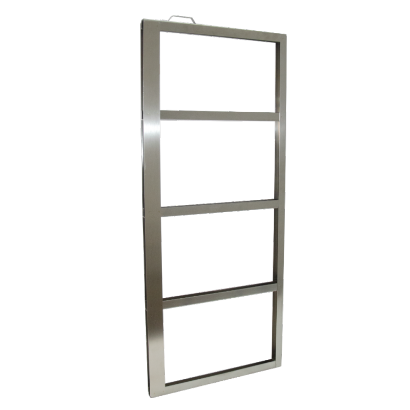 Crystal Industries F-C-750-4 Stainless Steel Frame for 4 C-750 Aluminum Canisters