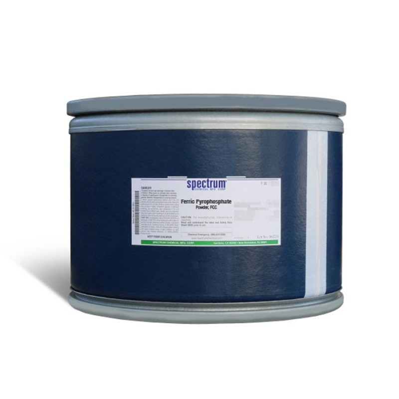 Spectrum Chemical F1036-12KG Ferric Pyrophosphate, Powder, FCC 12kg, 1/EA