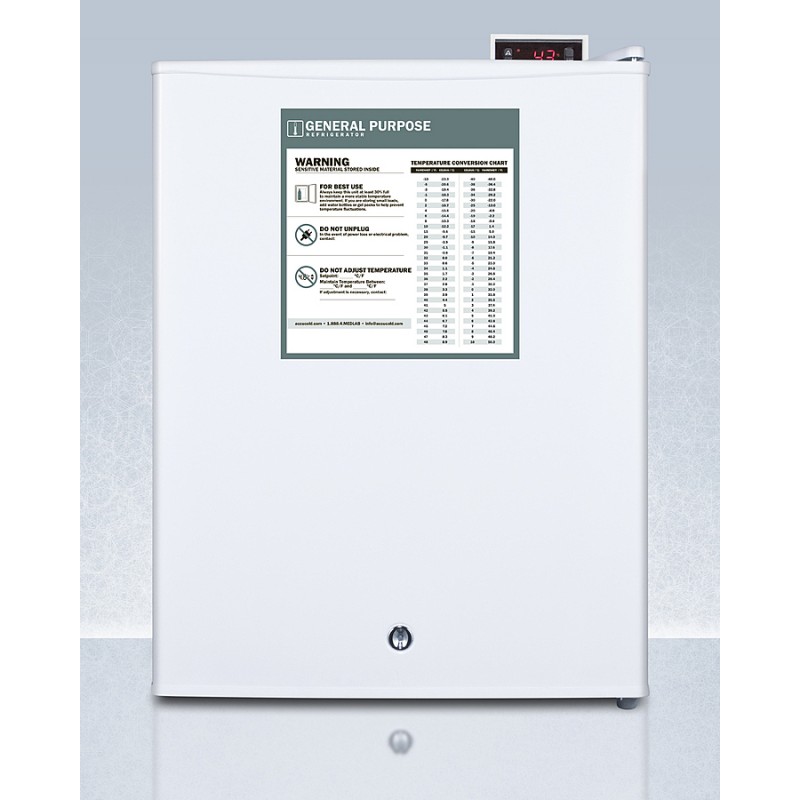 Accucold FF28LWHGP Compact All-Refrigerator