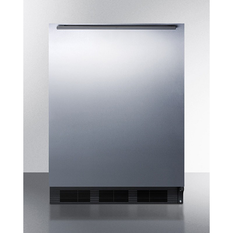 Accucold FF6BK7SSHH 24" Wide Built-In All-Refrigerator