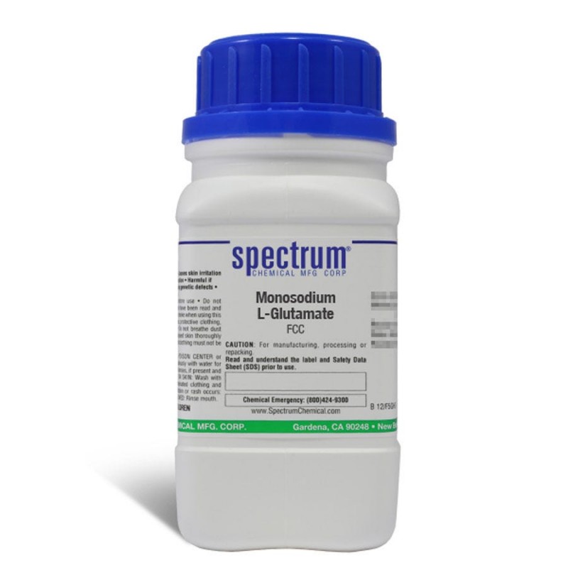 Spectrum Chemical G1038-100GM Monosodium L-Glutamate, FCC 100g, 1/EA