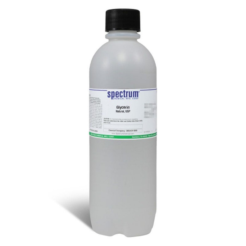 Spectrum Chemical G1589-1LTPL Glycerin, Natural, USP 1L, 1/EA