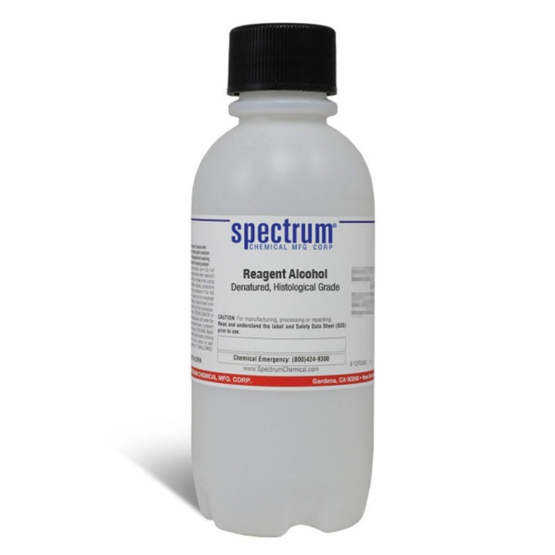 Spectrum Chemical HS002-500MLPL Reagent Alcohol, Denatured, Histological Grade 500mL, 6/CS