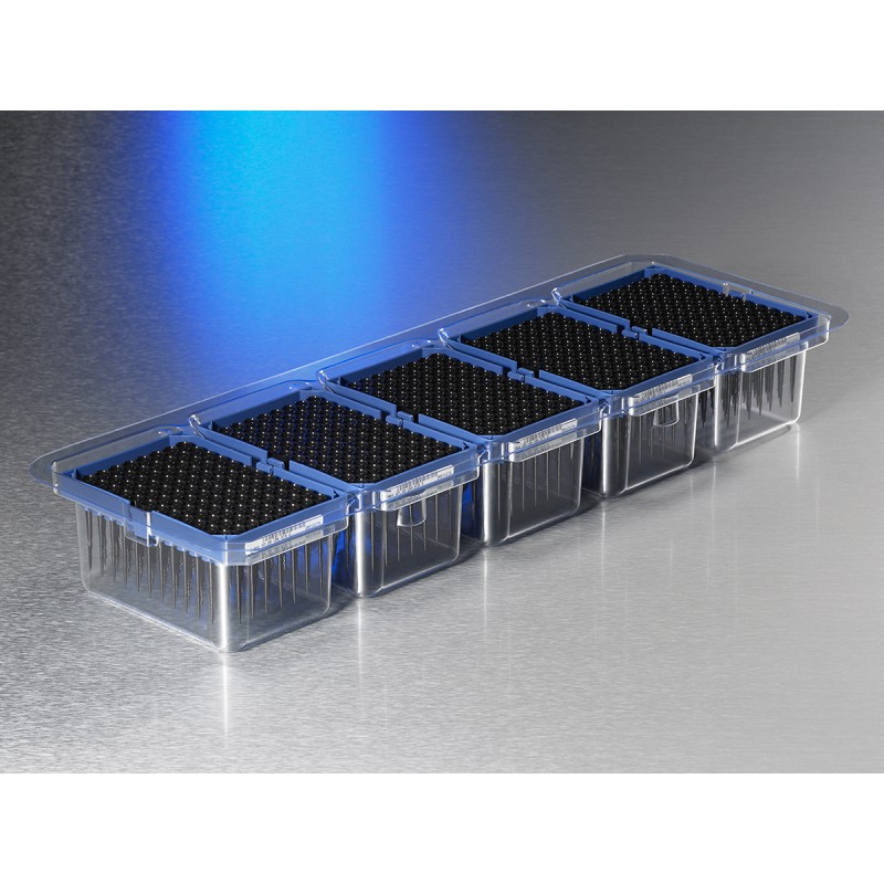 Corning HTF-50-CBK-HTR-S-5 Axygen® 96-well tips, 50µL, Liquid Level Sensing, Filtered, Sterile, Hanging tip rack (5-pack)
