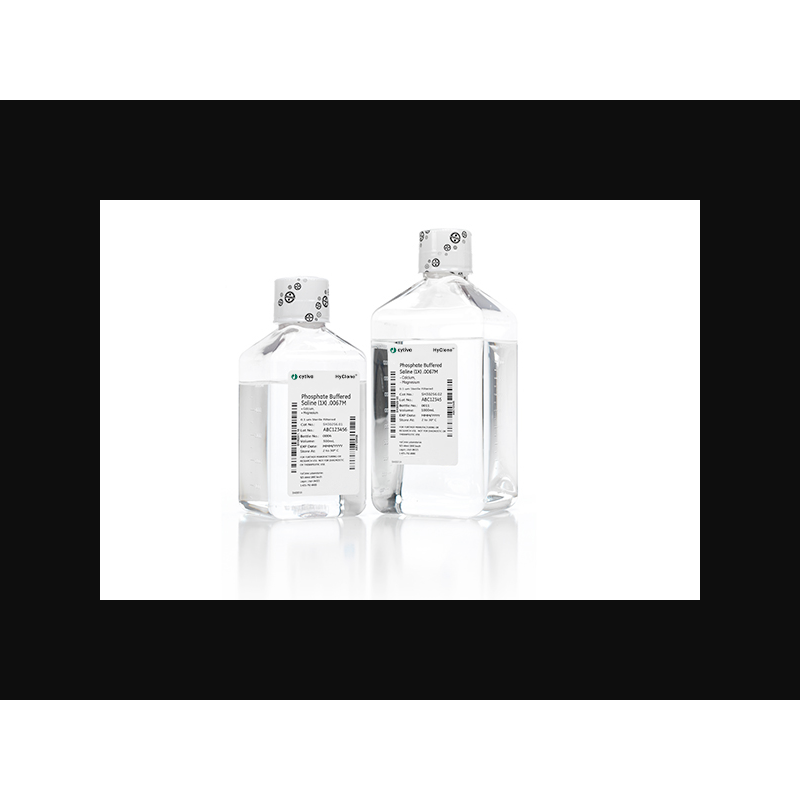 Cytiva SH30258.01 HyClone Phosphate Buffered Saline solution 10X, 0.067M PO4, without Calcium, Magnesium, Phenol Red, 500 mL, 1/EA