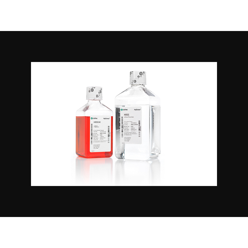 Cytiva SH30268.02 HyClone Hank's 1X Balanced Salt Solutions, 1X, with Calcium, Magnesium, without Phenol Red, 1000 mL, 1/EA