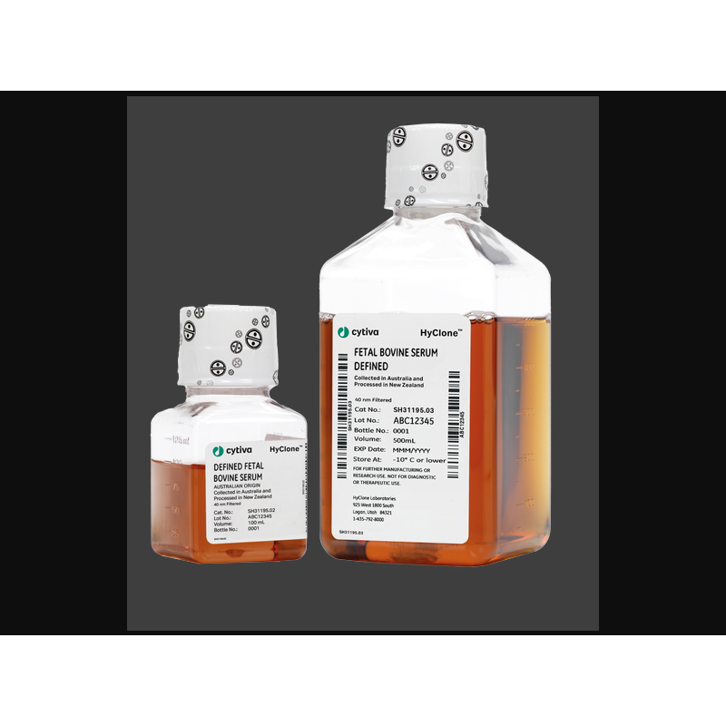Cytiva SH31195.01HI HyClone™ Defined Fetal Bovine Serum (FBS), Australian Origin, 50 mL, Heat Inactivated, 1/EA