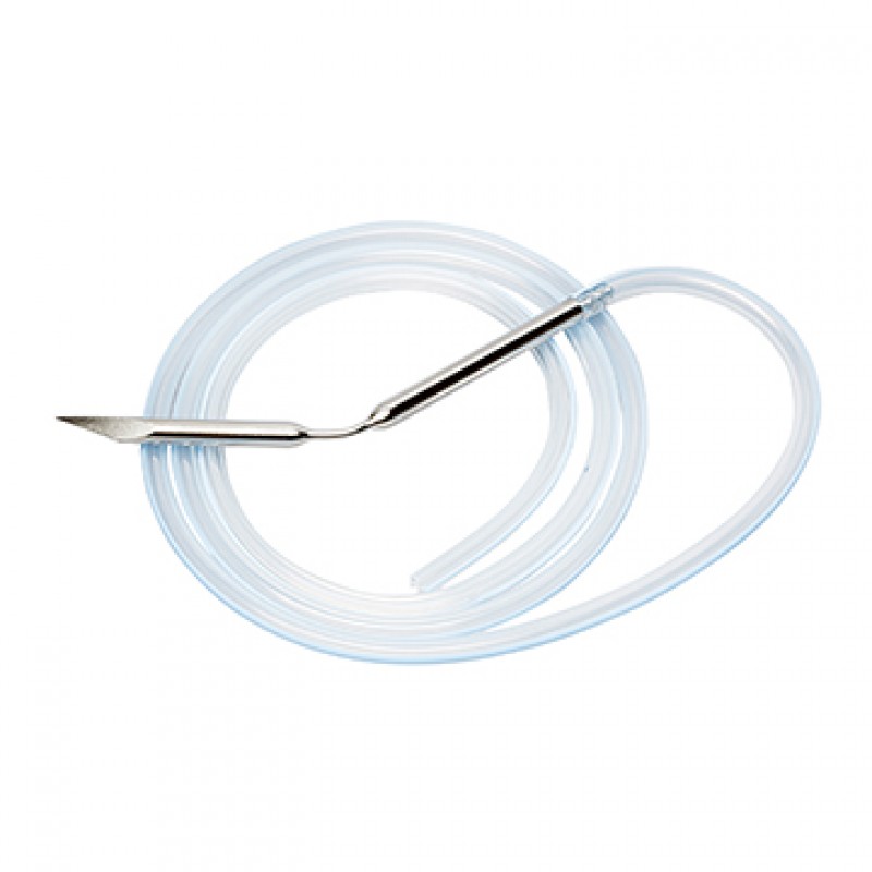 Jackson-Pratt® Silicone Round Surgical Drain, 3/4 Channel with Trocar, 19FR, 30cm, 10/bx, 8 bx/cs (Continental US Only) (Item on Manufacturer Backorder - Inventory Limited when Available)