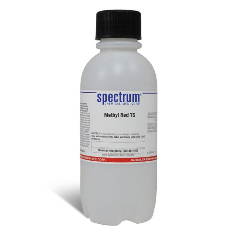 Spectrum Chemical M-450-500ML Methyl Red TS 500mL, 1/EA