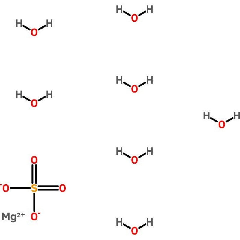 Spectrum Chemical M1065-125GM Magnesium Sulfate, Heptahydrate, Crystal, Reagent, ACS 125g, 1/EA