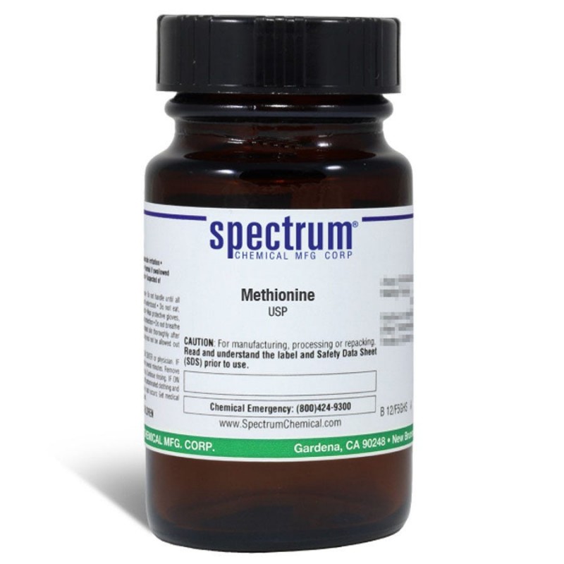 Spectrum Chemical M1441-25GM Methionine, USP 25g, 1/EA