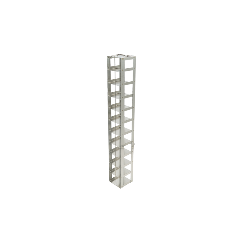 Crystal Industries MCF-11-2-S Vertical Rack for Mini 2" boxes w/ Spring Lock, holds 11 boxes