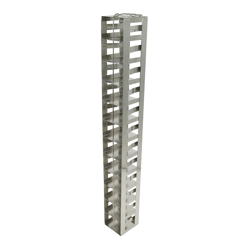 Crystal Industries MCF-12-2-S Vertical Rack for Mini 2" boxes w/ Spring Lock, holds 12 boxes