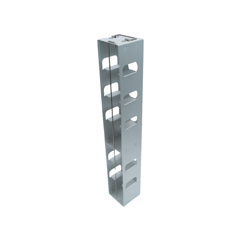 Crystal Industries MCFA-7-3 Aluminum Vertical Rack for Mini 3" boxes, holds 7 boxes