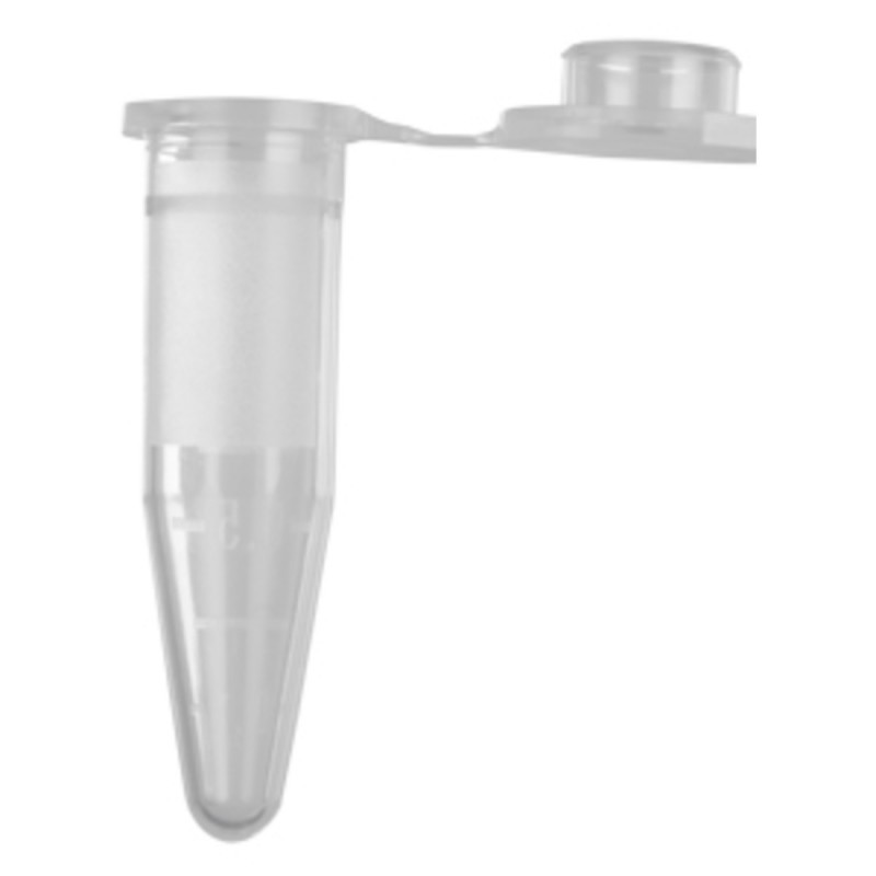 Corning MCT-150-R Axygen® 1.5 mL MaxyClear Snaplock Microcentrifuge Tube, Polypropylene, Red, Nonsterile, 500 Tubes/Pack, 10 Packs/Case
