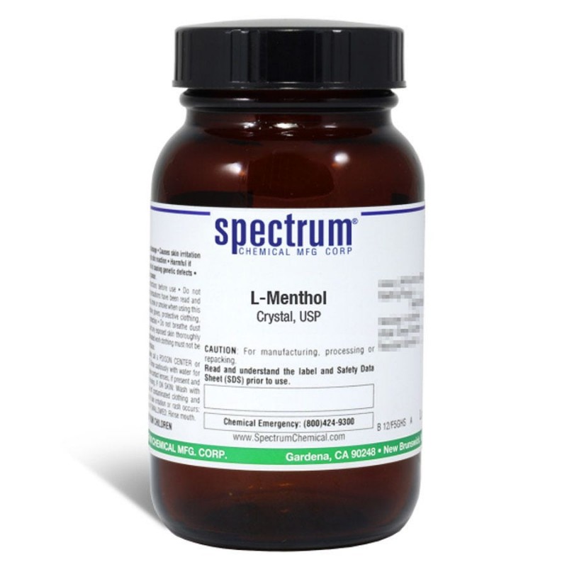 Spectrum Chemical ME110-50GM L-Menthol, Crystal, USP 50g, 1/EA