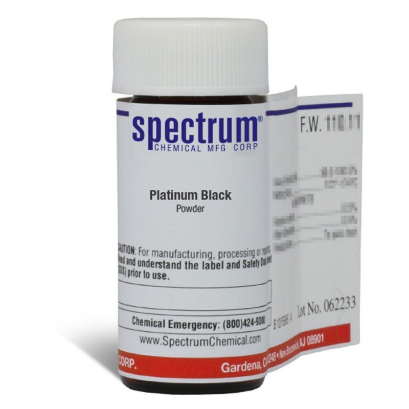 Spectrum Chemical P1148-1GM Platinum Black, Powder 1g, 1/EA