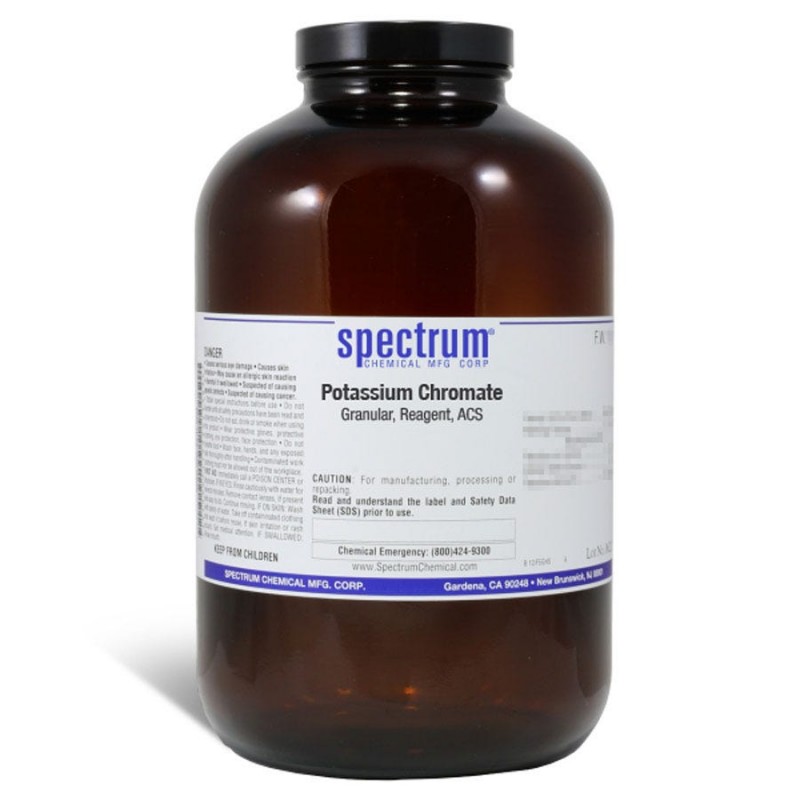 Spectrum Chemical P1260-2.5KG Potassium Chromate, Granular, Reagent, ACS 2.5kg, 4/CS