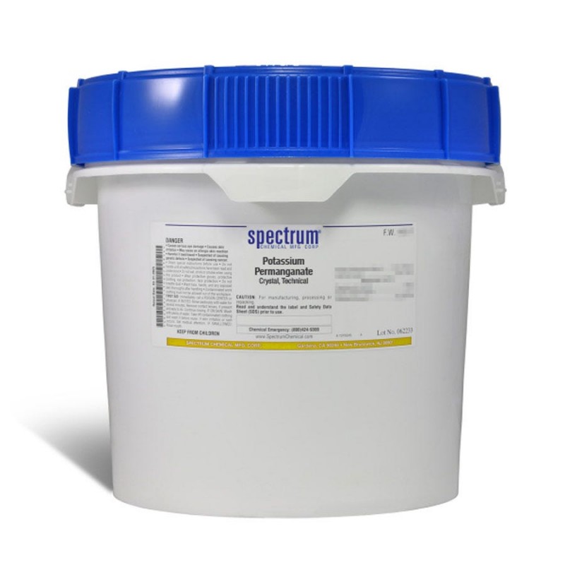 Spectrum Chemical P1371-12KG Potassium Permanganate, Crystal, Technical 12kg, 1/EA