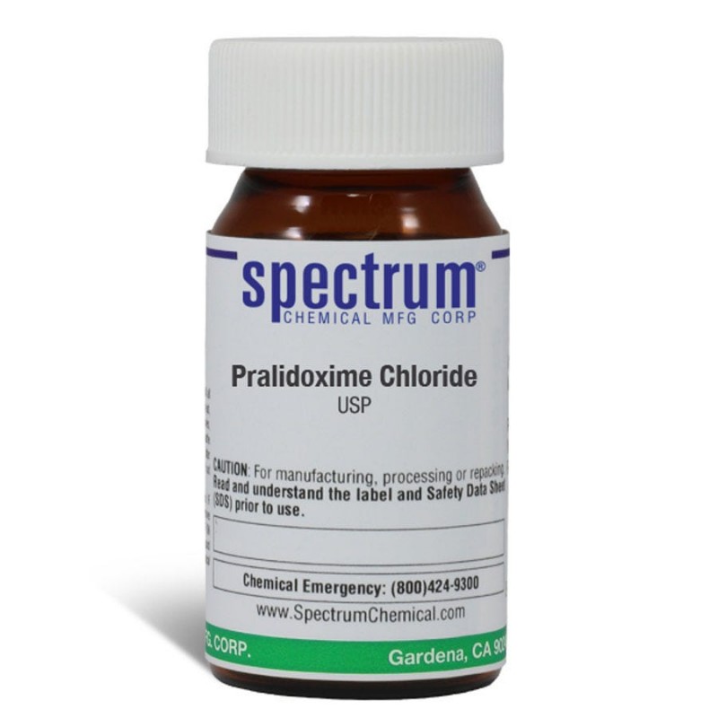Spectrum Chemical P1722-5GM Pralidoxime Chloride, USP 5g, 1/EA
