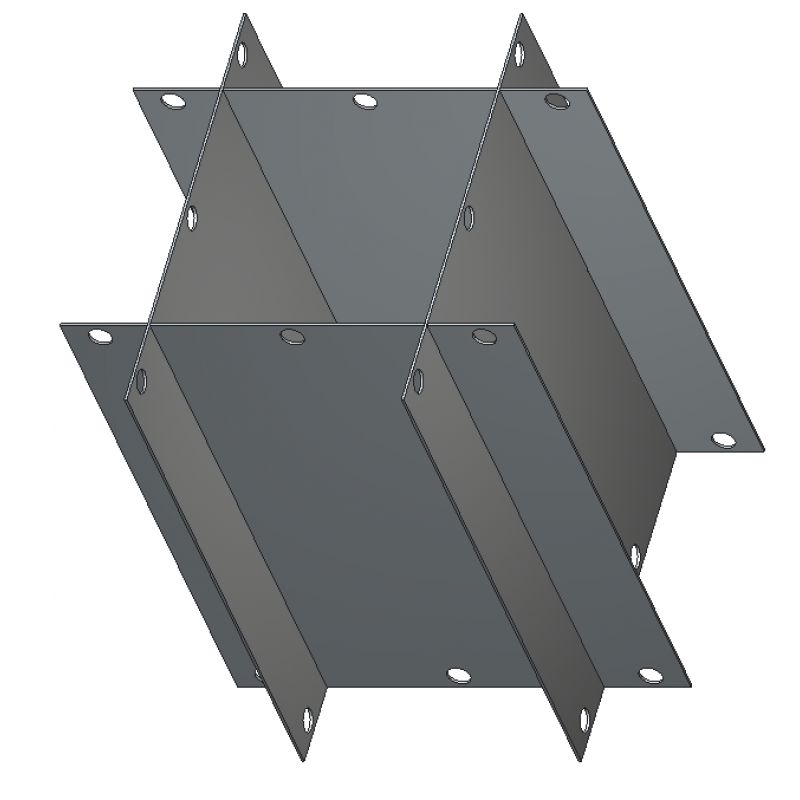 Crystal Industries P20-4R2110 20" diameter Platform Divider for BAXTER/FENWAL bag Canister frames F-C-4R2110.