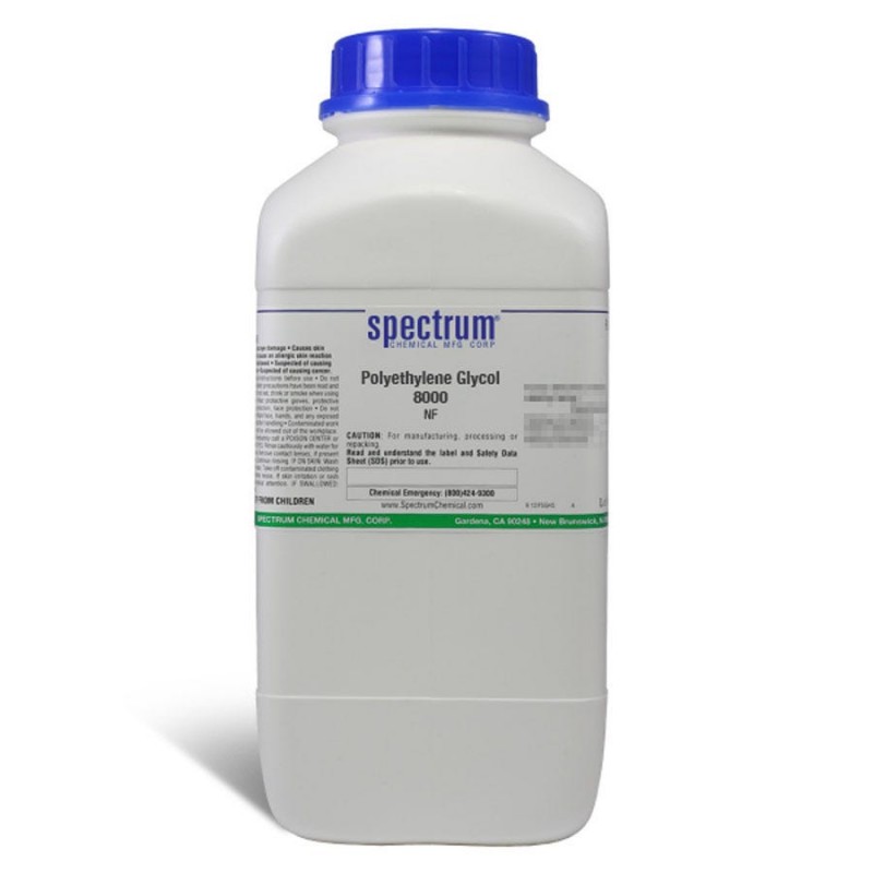 Spectrum Chemical PO131-2.5KG Polyethylene Glycol 8000, NF 2.5kg, 1/EA
