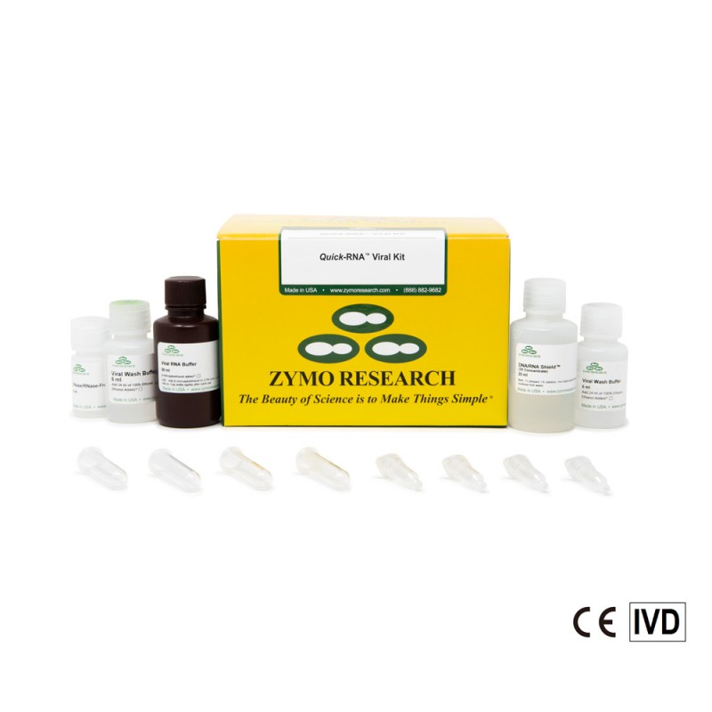 Quick RNA Viral ™ Kit - Dx (50 Preps) w/ Zymo-Spin™ IC Columns (Capped)