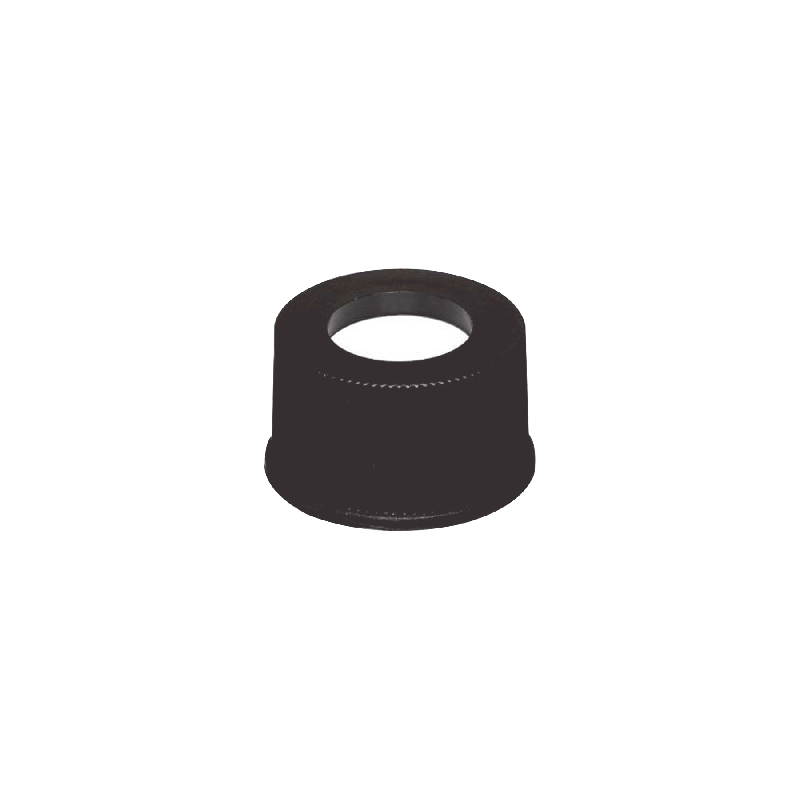 WHEATON® Polypropylene Open Top Screw Cap, 15-425, Black, Case of 1000
