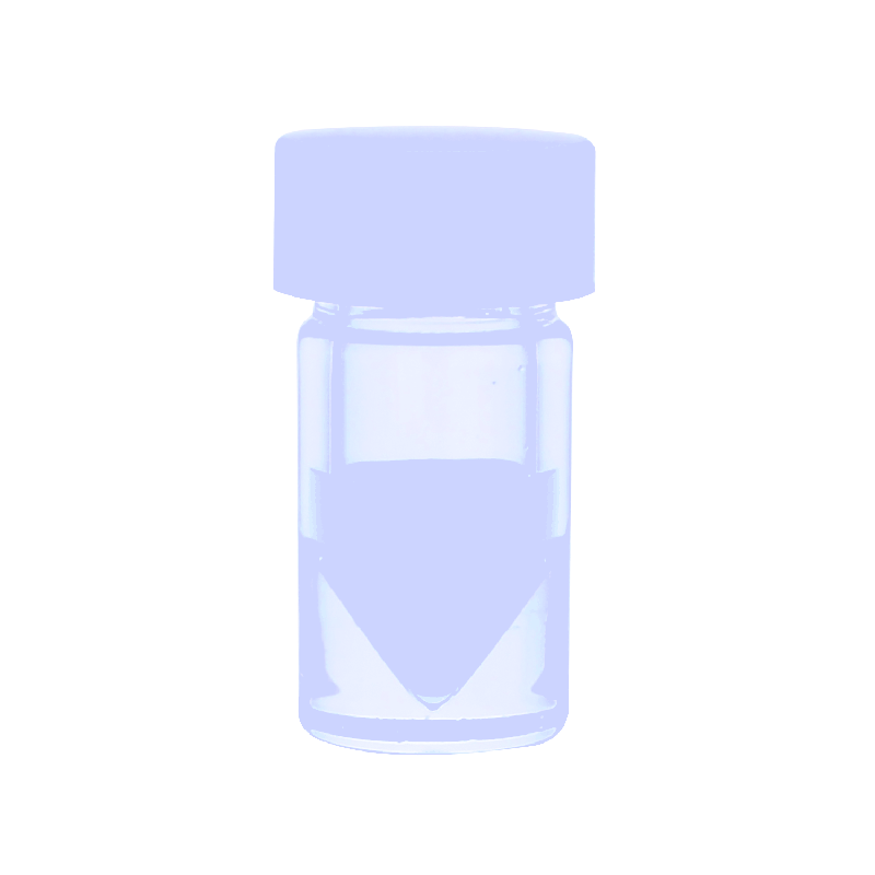 WHEATON® NextGen™ V Vial® 2mL, Solid Top, Screw Cap, 20-400 Thread, PTFE / 14B Rubber