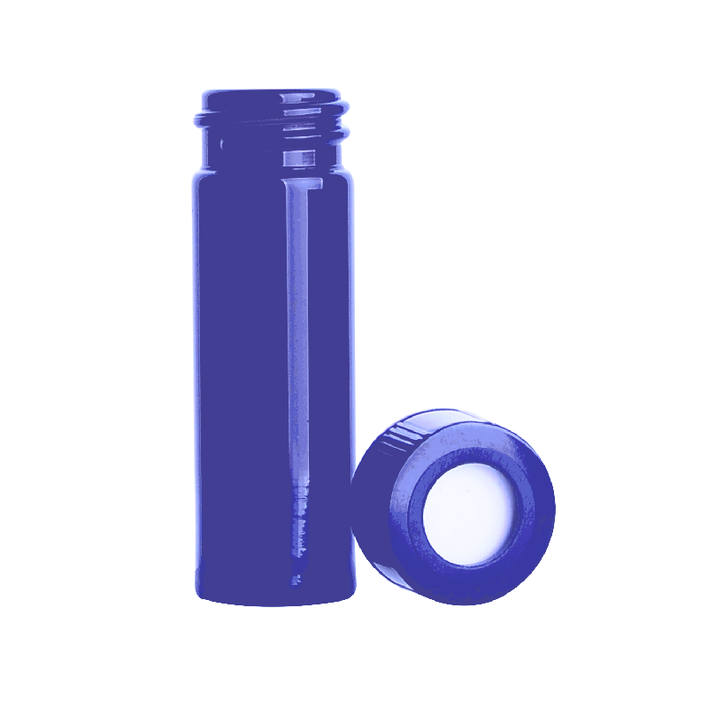 WHEATON® NextGen™ V Vial® 5mL, Amber Vial, Open Top, Screw Cap, PTFE / Silicone