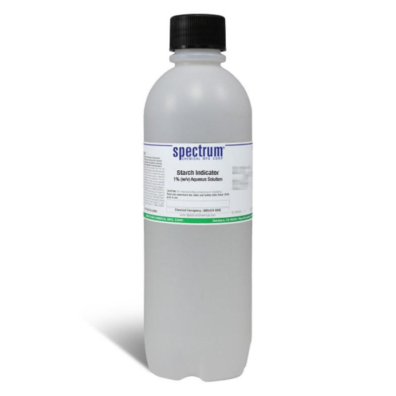 Spectrum Chemical S-572-1LT Starch Indicator, 1 Percent (w/v) Aqueous Solution, Stabilized 1L, 1/EA