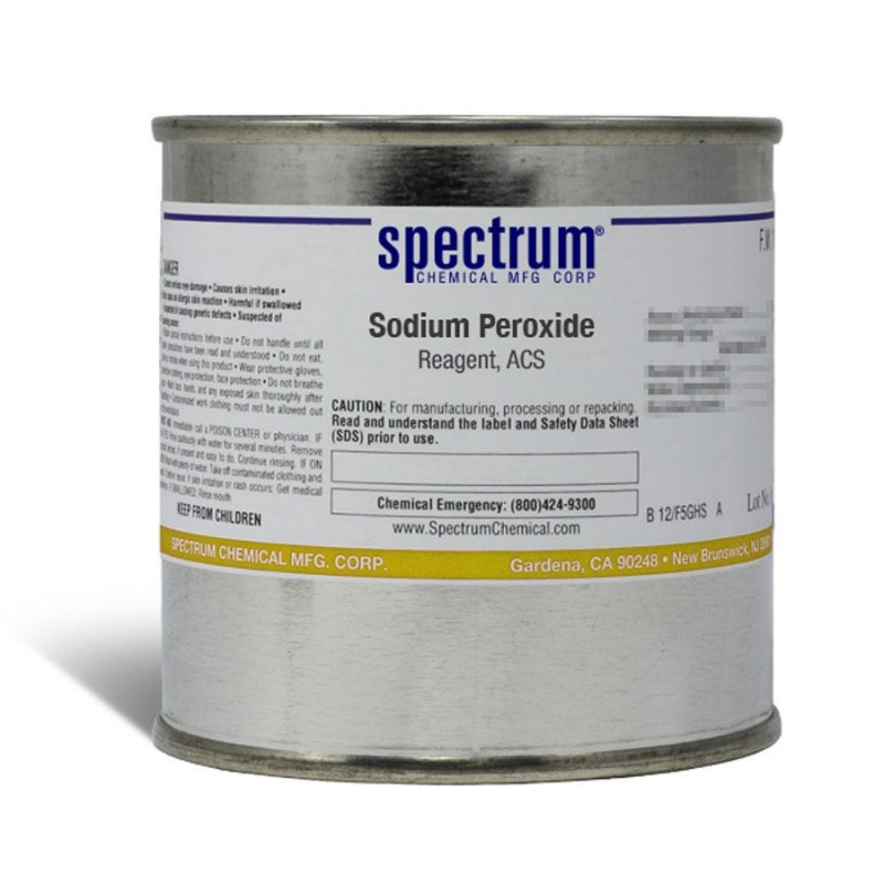 Spectrum Chemical S1390-25GM Sodium Peroxide, Reagent, ACS 25g, 1/EA