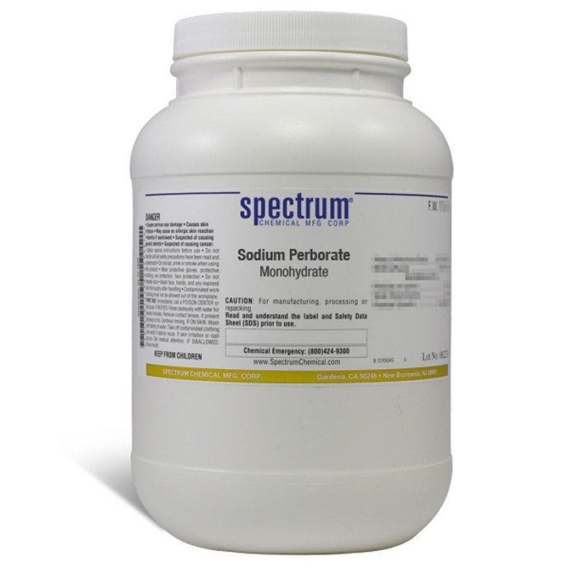 Spectrum Chemical S1589-2.5KG Sodium Perborate, Monohydrate 2.5kg, 1/EA