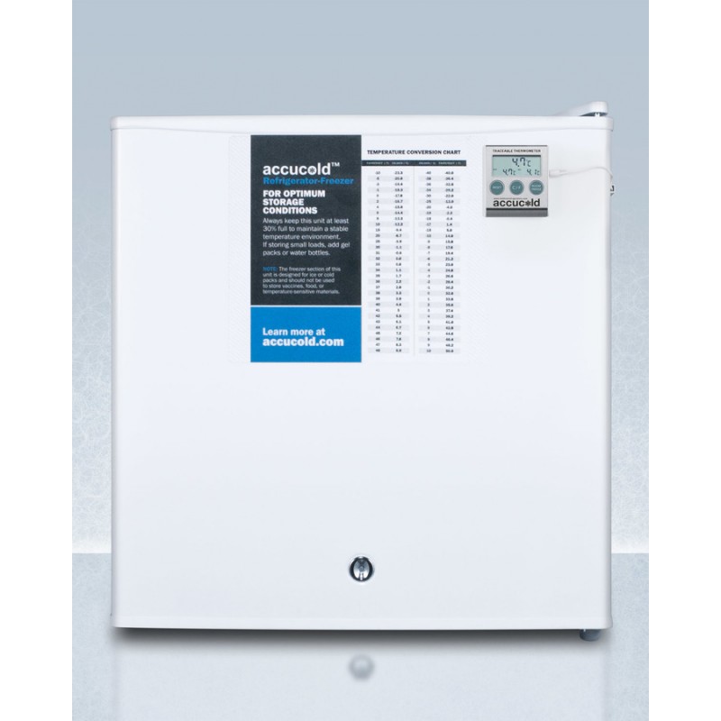 Accucold S19LWHPLUS2 Compact Refrigerator-Freezer