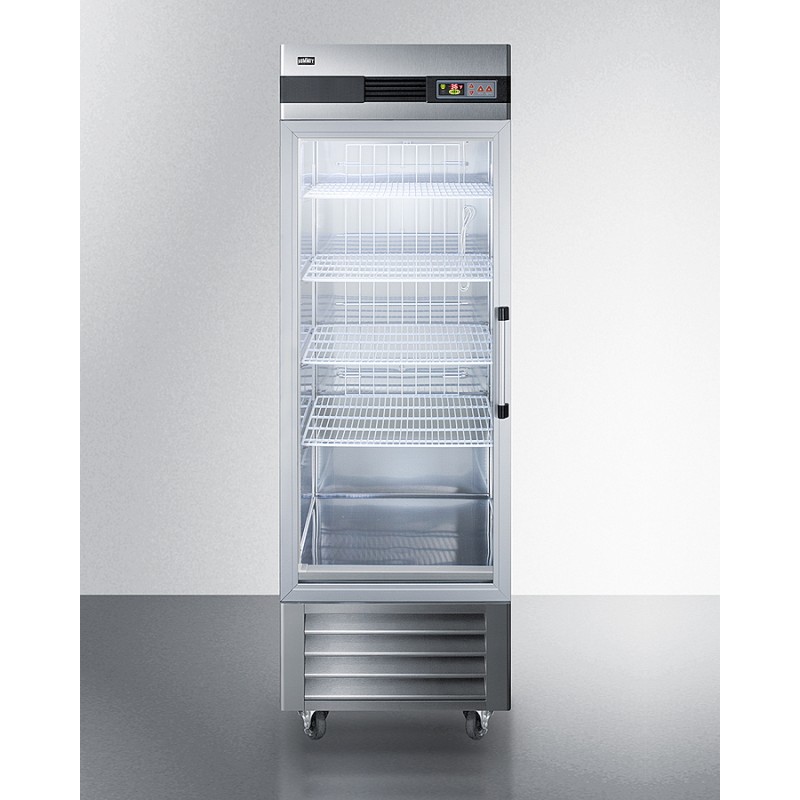 Accucold SCR23SSGLH 23 Cu.Ft. Reach-In Refrigerator