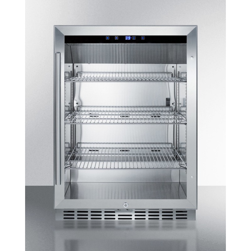 Accucold SCR611GLOS 24" Wide Outdoor Beverage Center