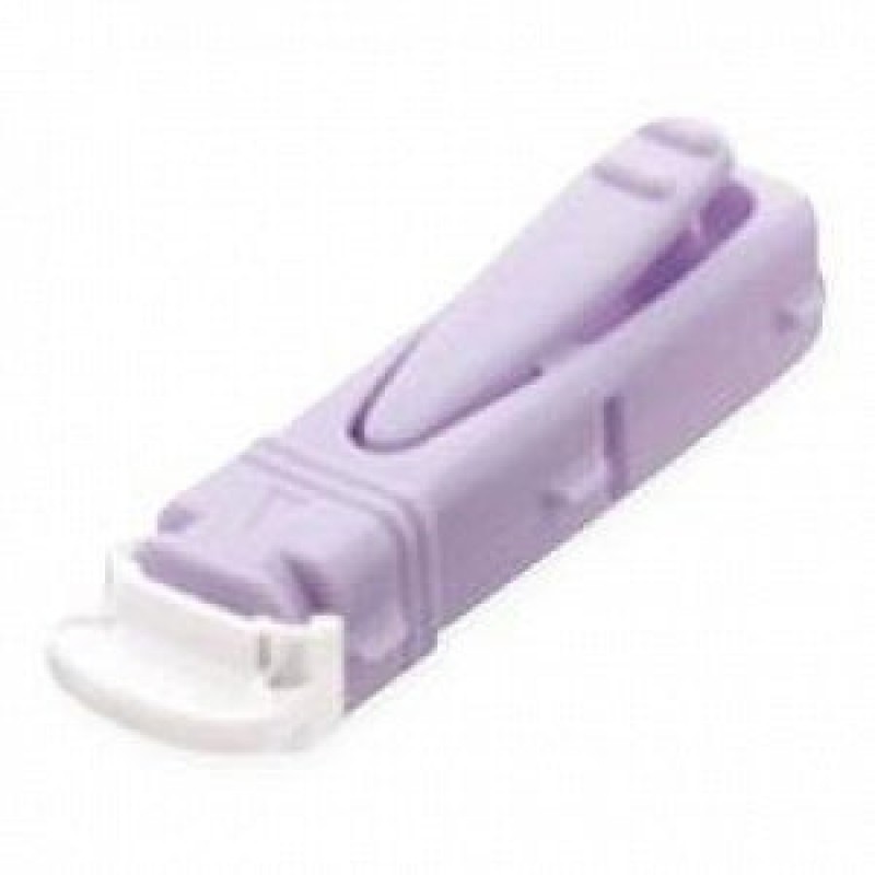 Low Flow Lancet, 28G x 1.8mm, Purple, 200/bx, 20 bx/cs (Continental US Only)