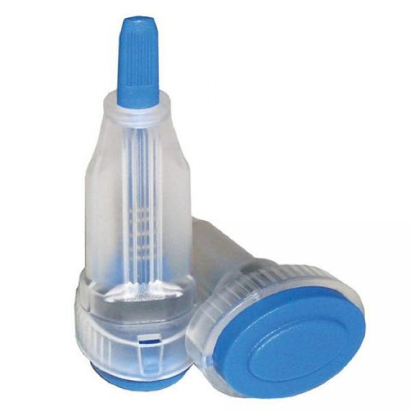 Push Button Activated, Low Flow Lancet, 25G x 1.4mm, 200/bx, 18 bx/cs (Continental US Only)