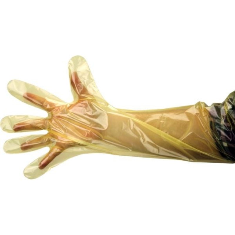 NEOGEN CORPORATION SM100 GLOVE OB SLEEVE MAXI STRL 1.1MIL YEL 12S