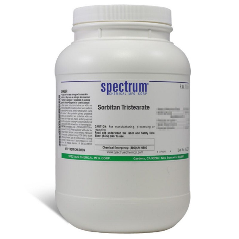 Spectrum Chemical SPA65-2.5KG Sorbitan Tristearate 2.5kg, 1/EA