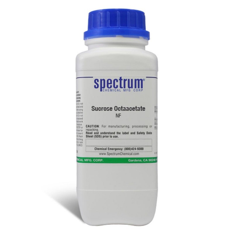 Spectrum Chemical SU104-500GM Sucrose Octaacetate, NF 500g, 1/EA